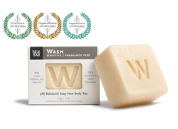 Solid body wash bar - fragrance free