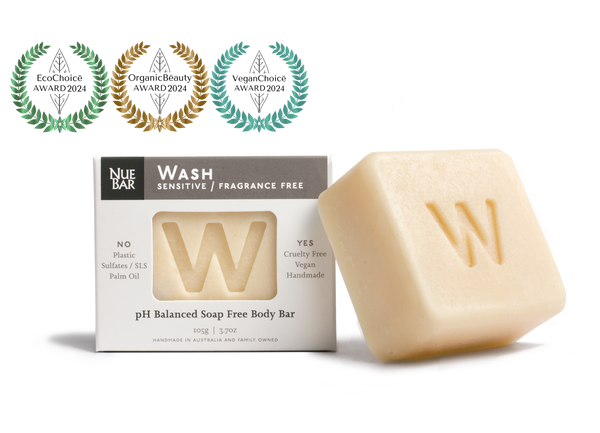 Solid body wash bar - fragrance free