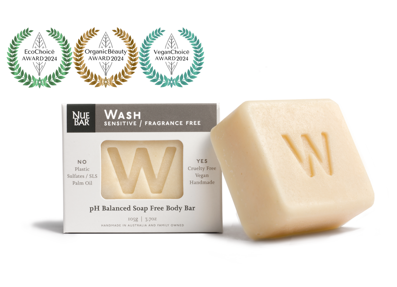 Solid body wash bar - fragrance free