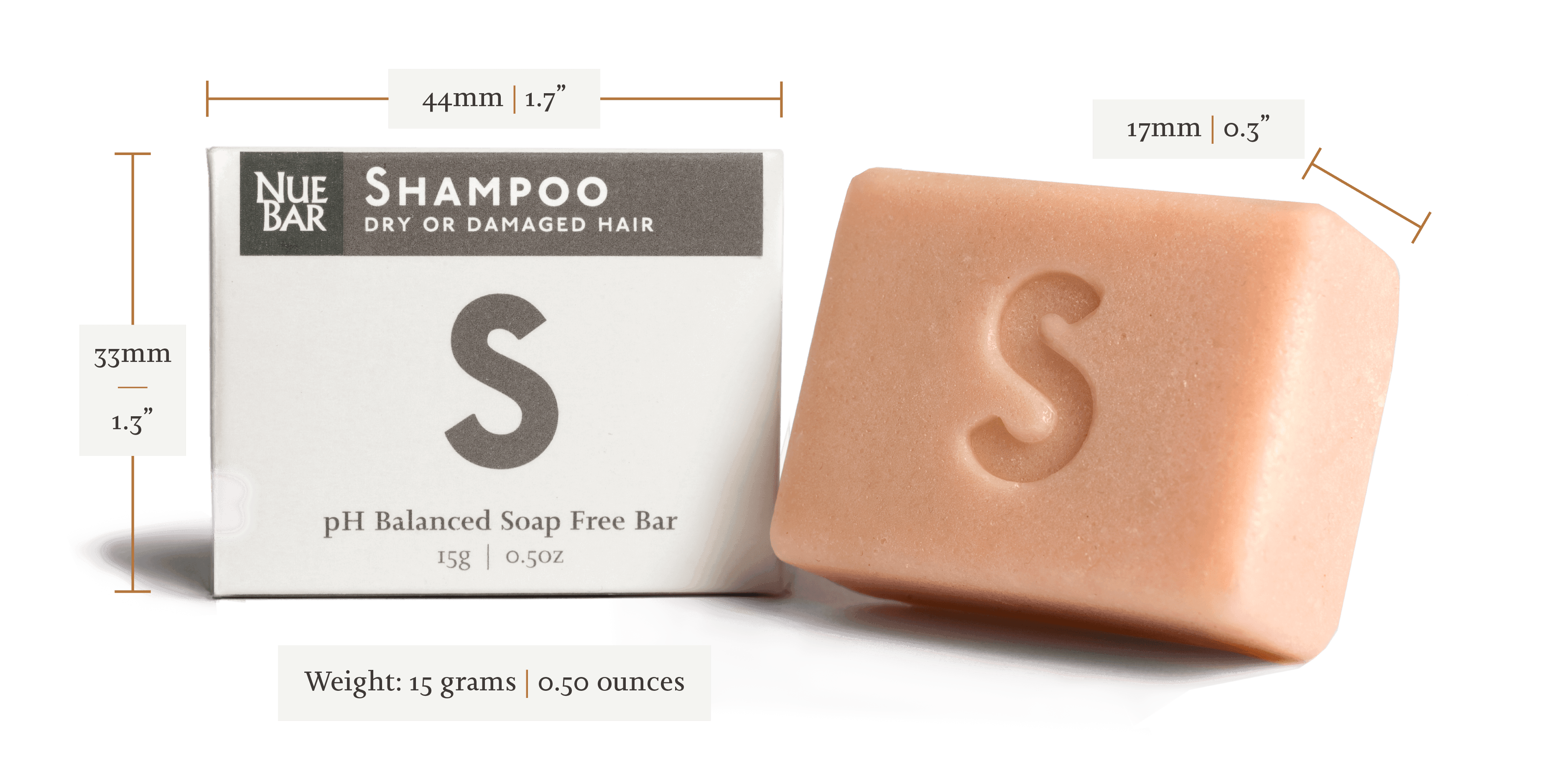 Mini Solid Shampoo Bar For Dry Or Curly Hair Australian Made pH