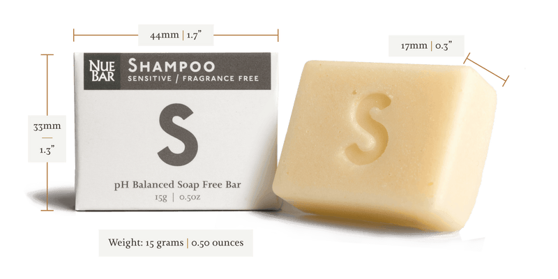 Mini shampoo - fragrance free - Nuebar